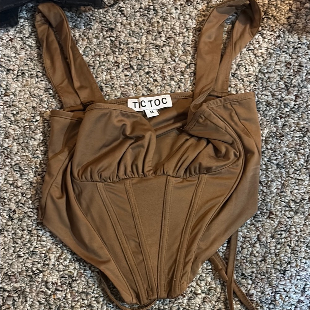 Pitaya Brown Tank Top